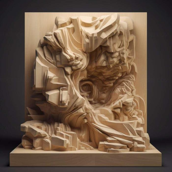 نموذج ثلاثي الأبعاد لآلة CNC 3D Art 